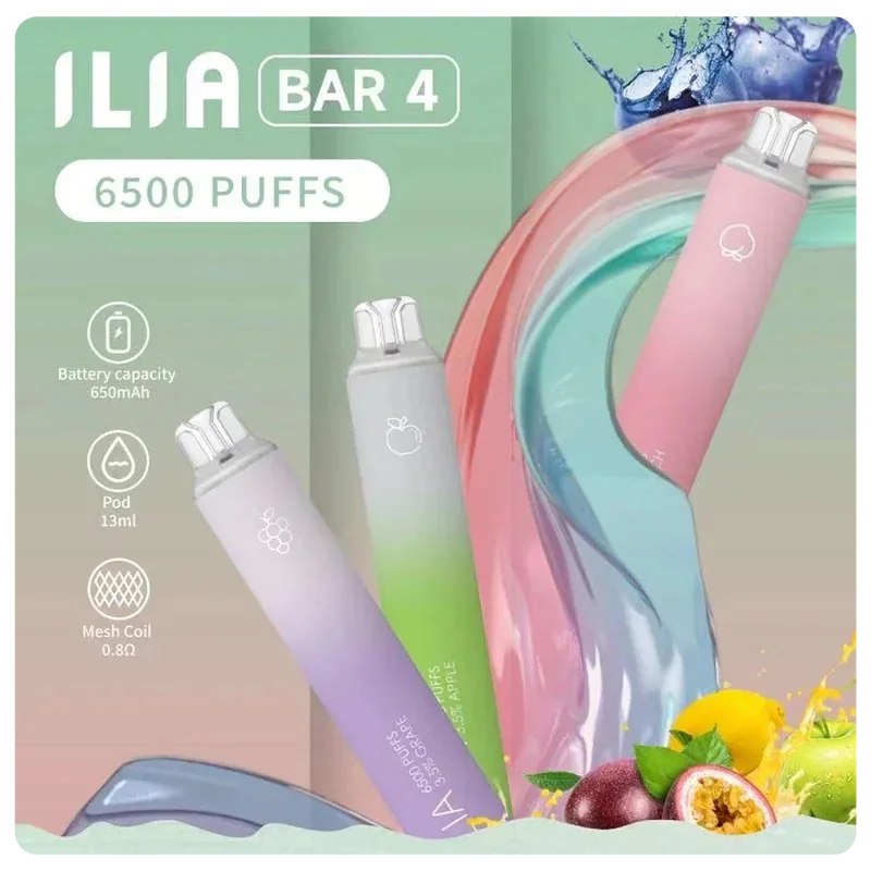 ilia拋棄式 ilia6500口拋棄式電子煙 ilia一次性電子煙 電子菸線上